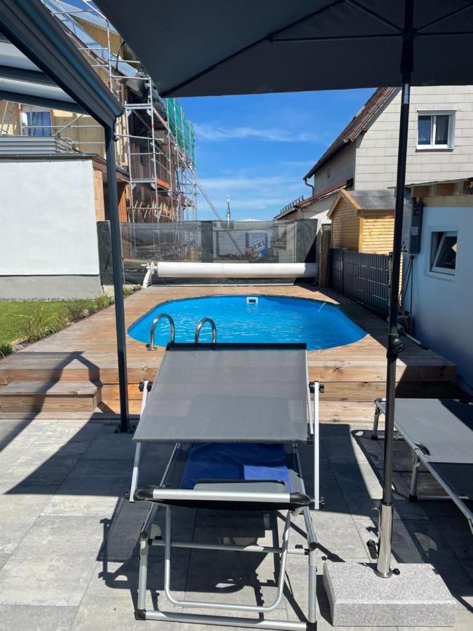 #3 Bequemes Zimmer Mit Pool Und Garten Memmingen Exterior photo
